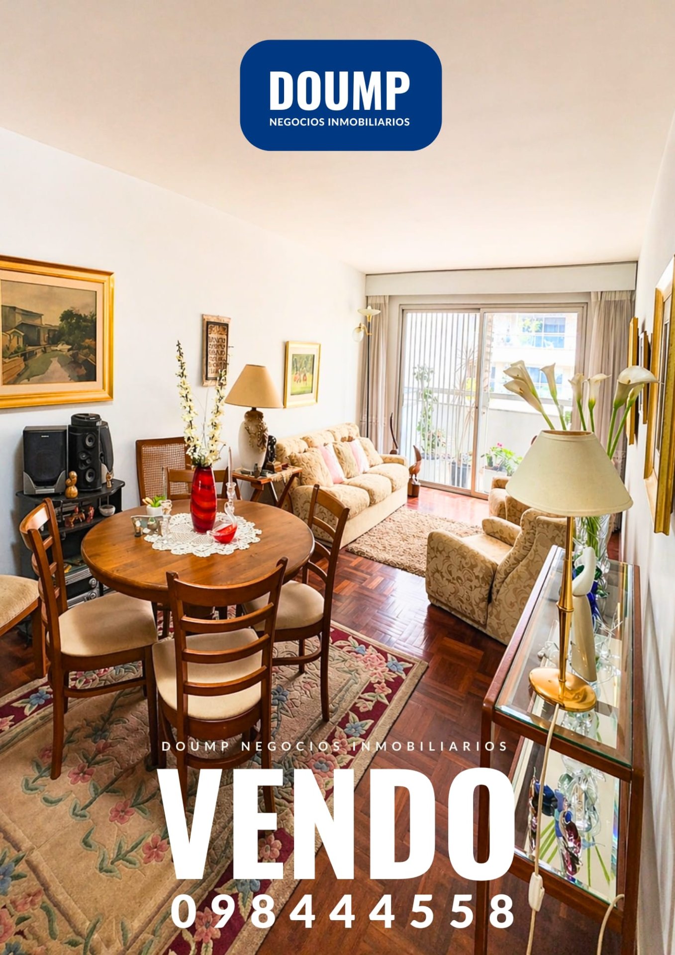 Punta Carretas, 4 dormitorios, 2 baños y cochera - Imagen 3