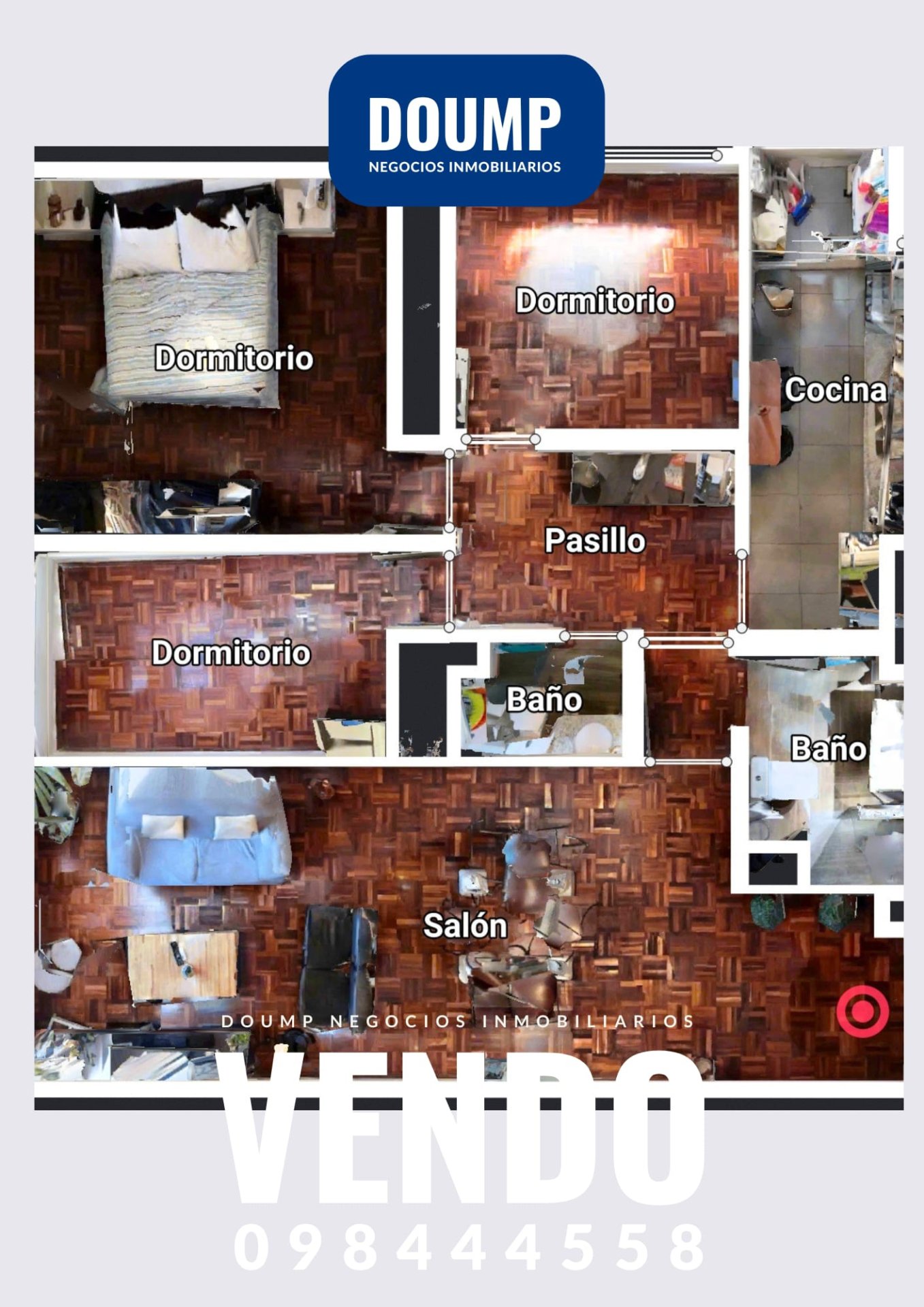 Centro de Montevideo, 3 dormitorios y 2 baños - Imagen 14
