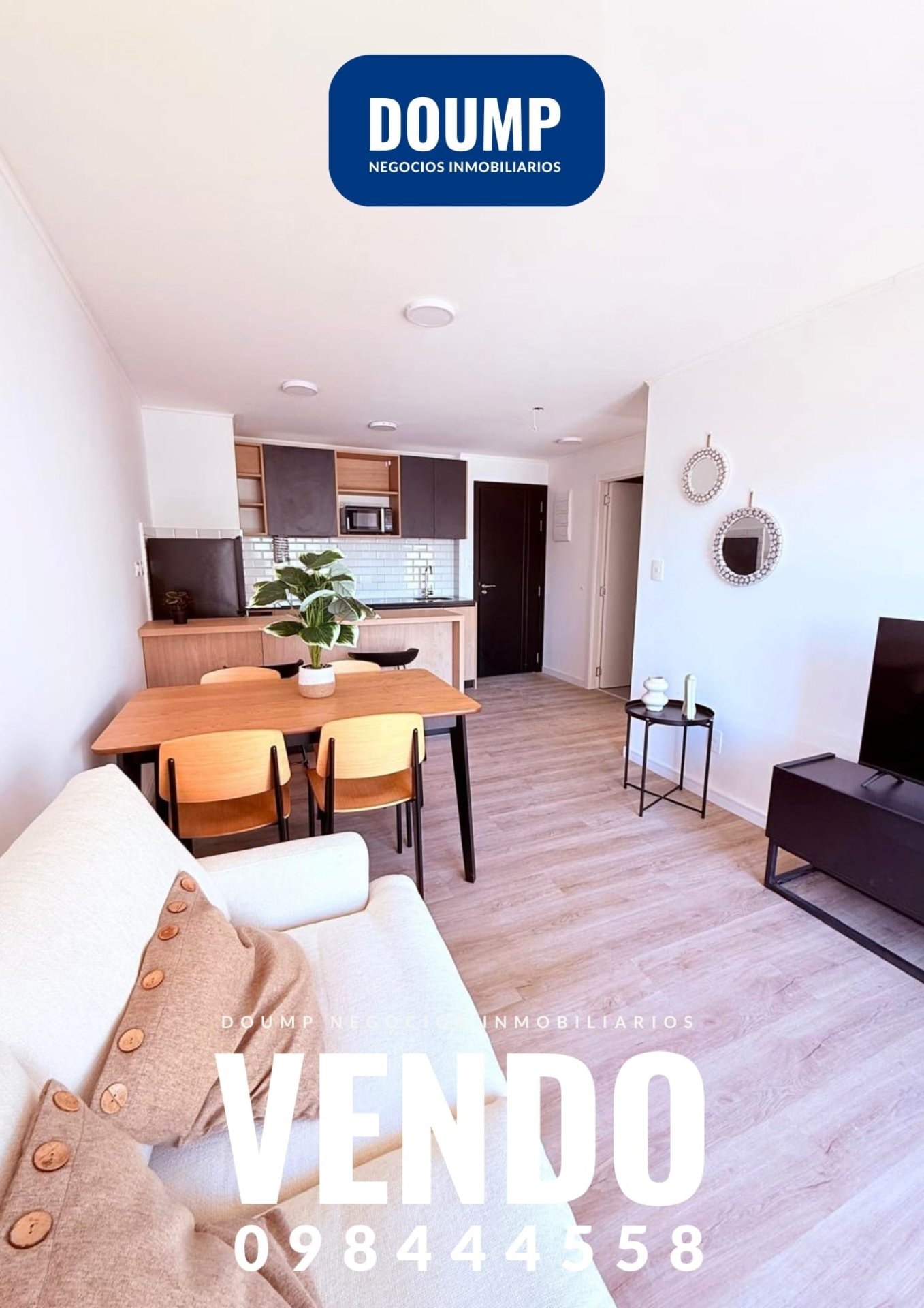 La Blanqueada 2 dormitorios,  tipo penthouse,piso 12, Frente a Av. Italia - Imagen 4